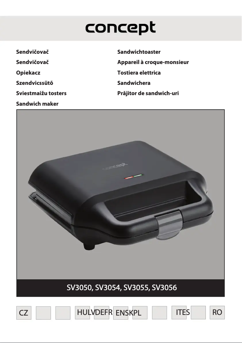 Page 1 de la notice Manuel utilisateur Concept SV3054