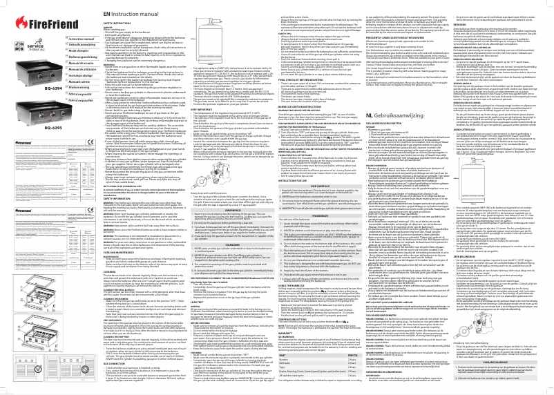 Page 1 of the manual User Manual Campart BQ-6394