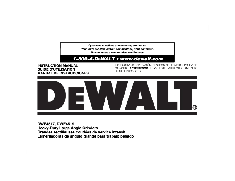 Page 1 de la notice Manuel utilisateur DeWalt DCB201-B3