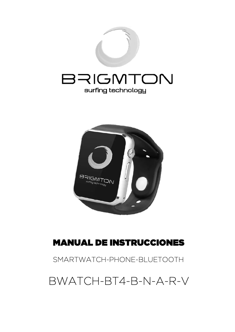 Page 1 de la notice Manuel utilisateur Brigmton BWATCH-BT4A