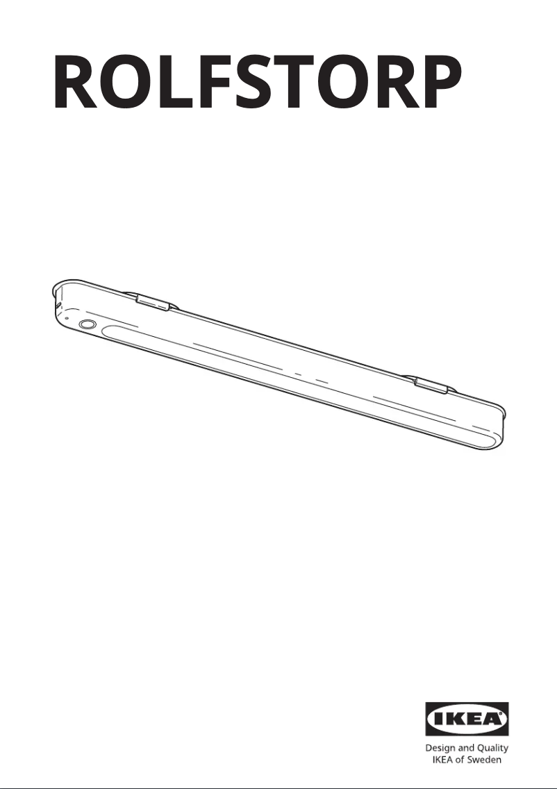 Image de la première page du manuel de l'appareil ROLFSTORP 005.199.26