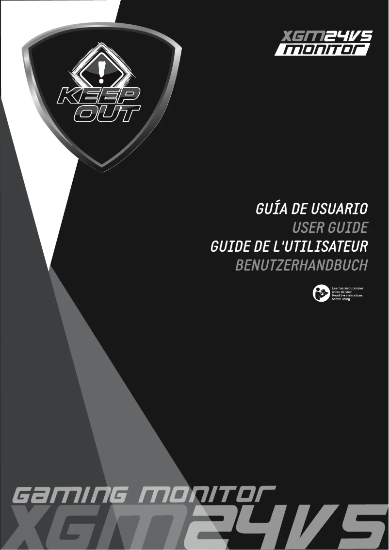 Página 1 del manual Manual de usuario KeepOut XGM24V5