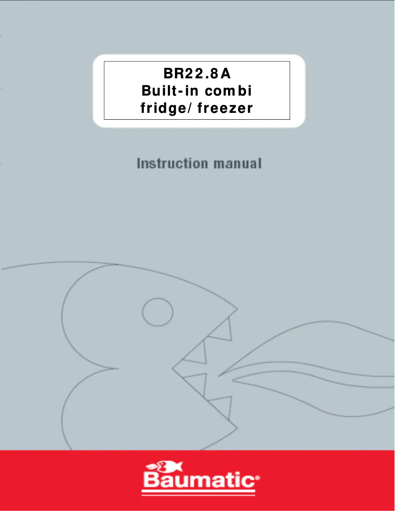 Image de la première page du manuel de l'appareil BR228A