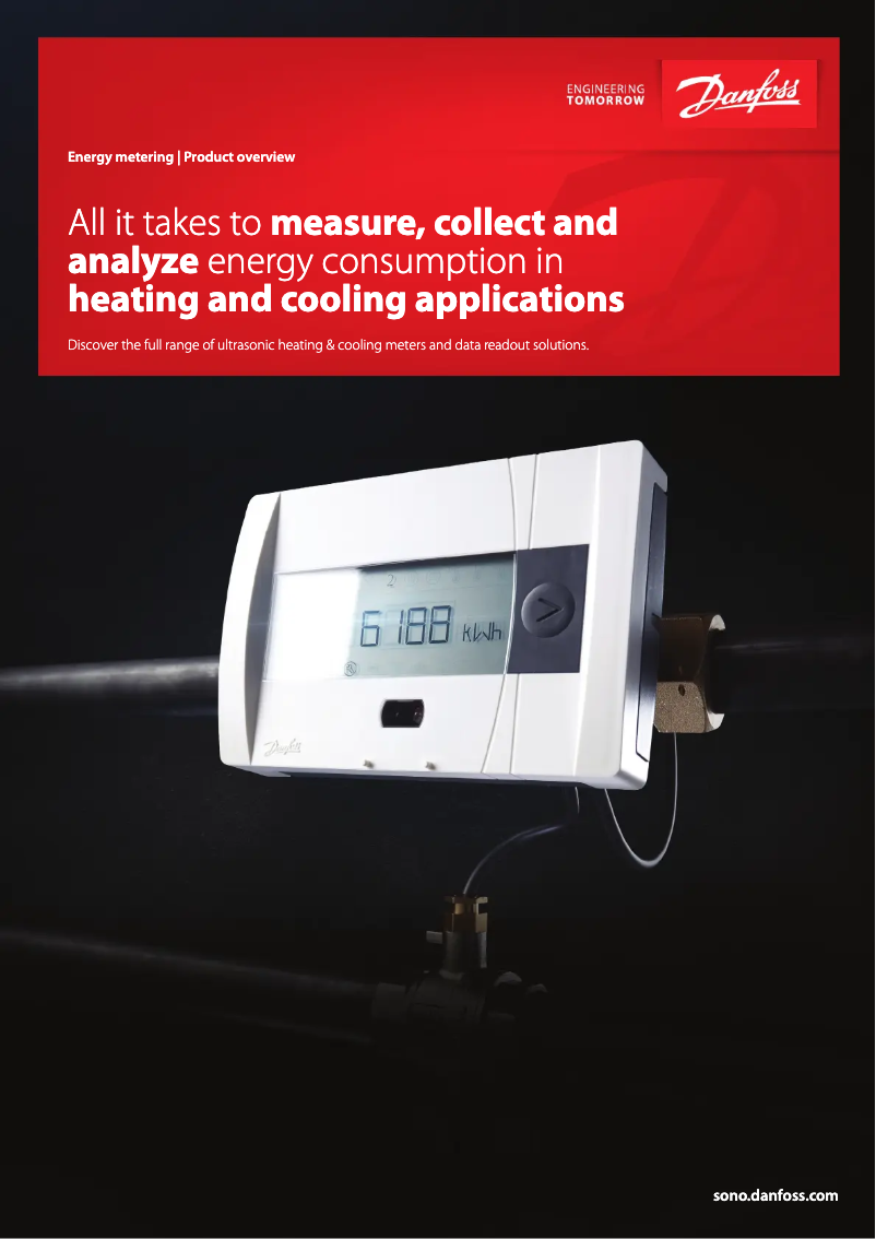 Page 1 de la notice Brochure Danfoss Infocal 9