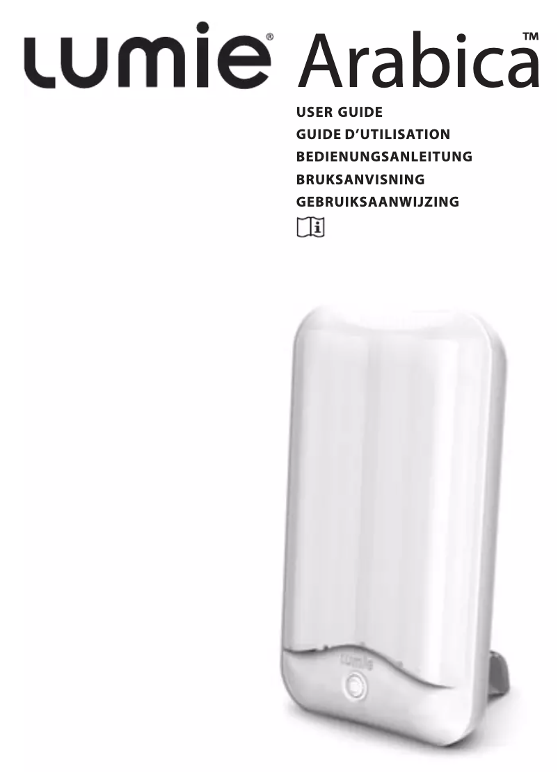 Page n°1 - Manuel utilisateur Lumie Arabica