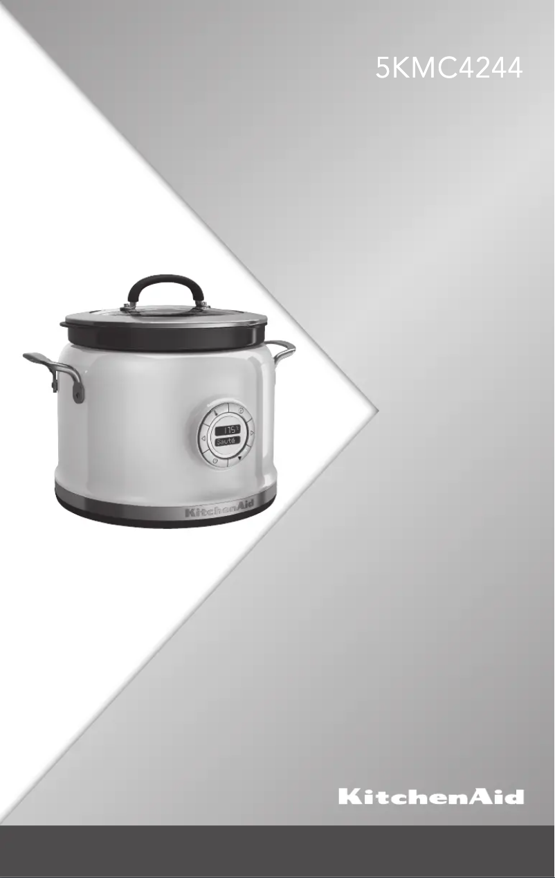 Page n°1 - Manuel utilisateur KitchenAid 5KMC4244