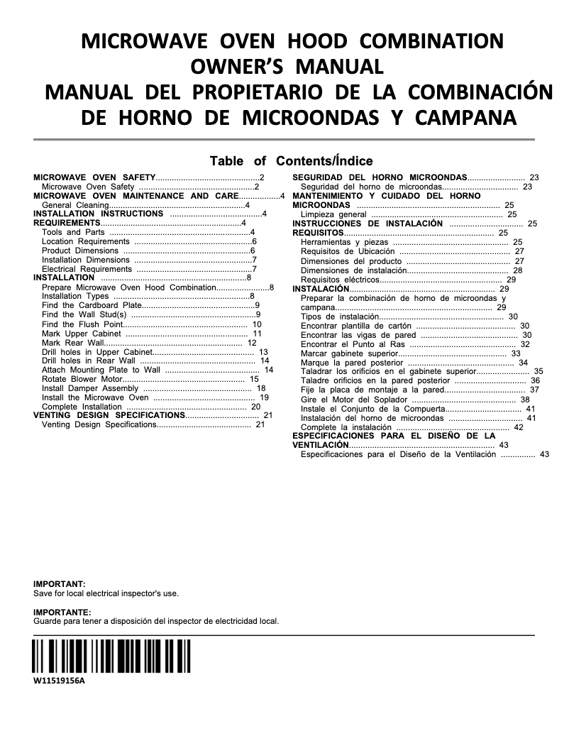 Page n°1 - Manuel utilisateur Whirlpool WMMF5930PZ