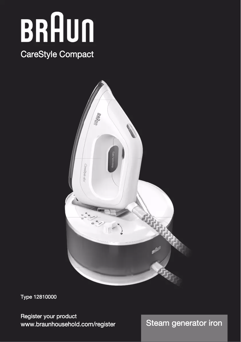 Image de la première page du manuel de l'appareil CareStyle Compact IS 2043