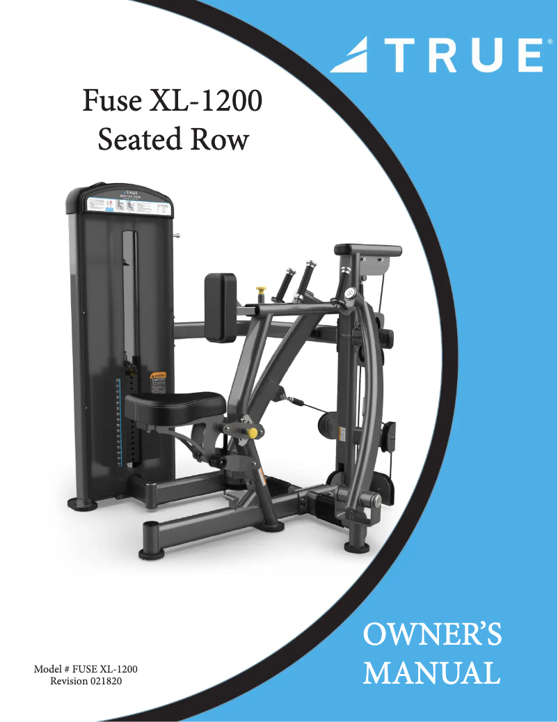 Page n°1 - Manuel utilisateur True Fuse XL-1200