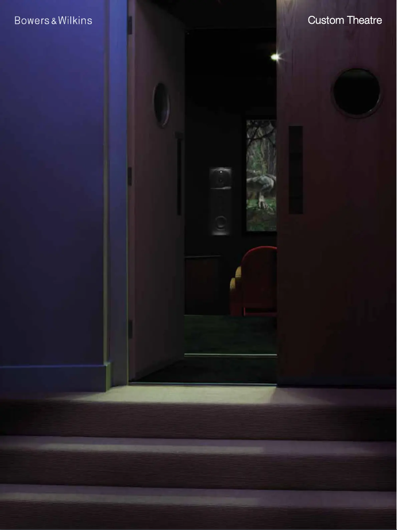 Página 1 del manual Folleto Bowers & Wilkins CT7.4 LCRS