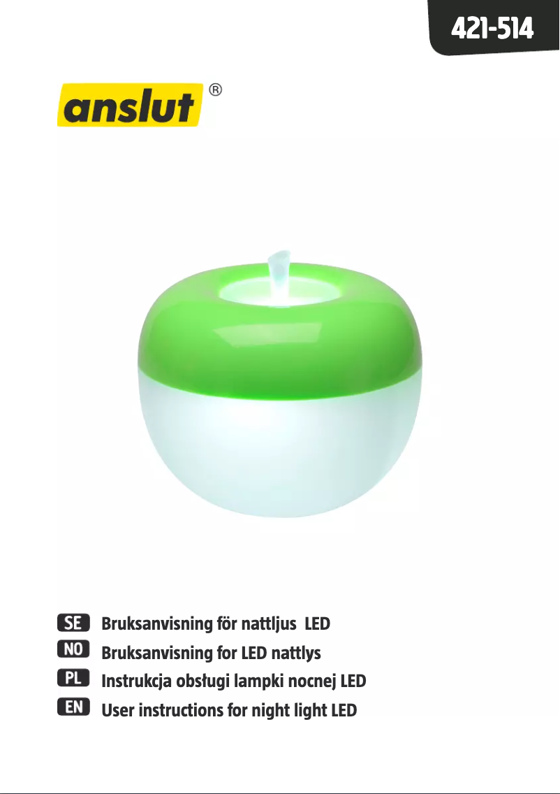 Image de la première page du manuel de l'appareil 421-514