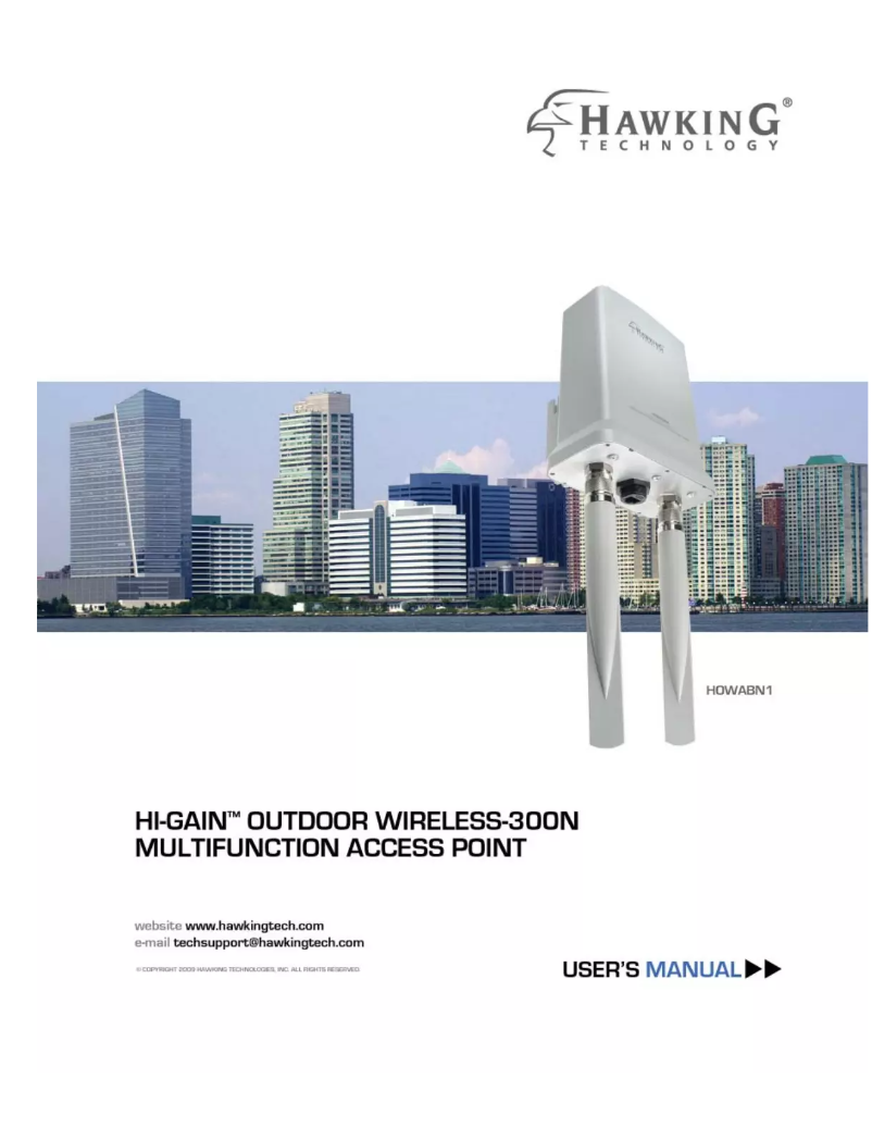Page 1 de la notice Manuel utilisateur Hawking Technologies HOWABN1