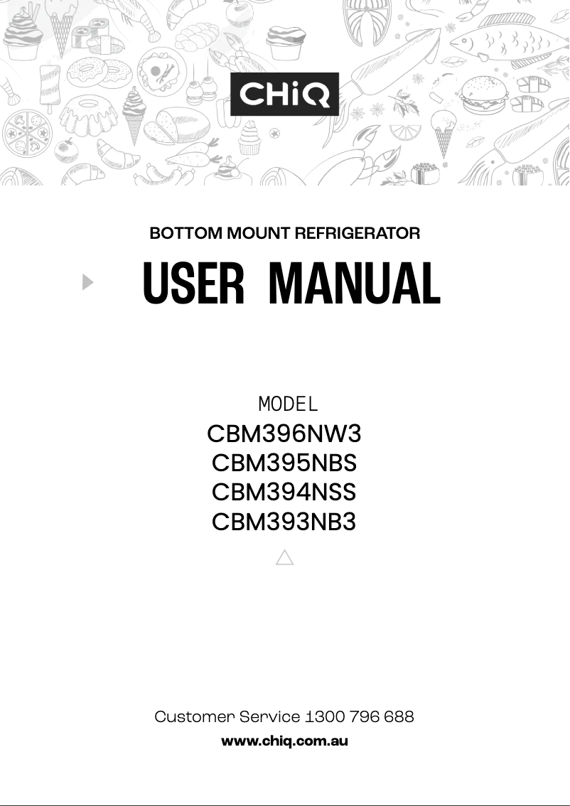 Page 1 de la notice Manuel utilisateur CHiQ CBM396NW3