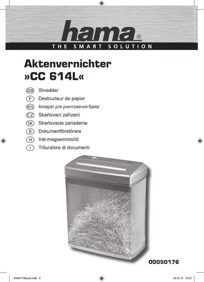 Page 1 de la notice Manuel utilisateur Hama Premium X6M