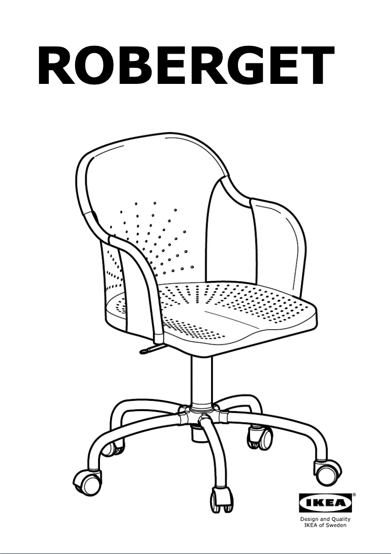 Image de la première page du manuel de l'appareil ROBERGET