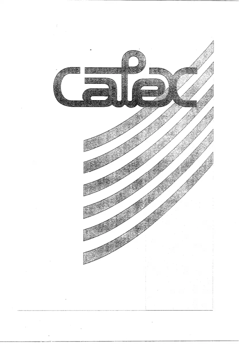 Image de la première page du manuel de l'appareil CMLF107EV