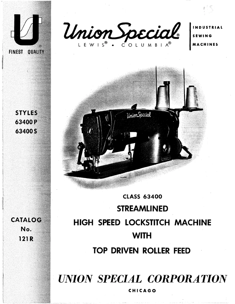 Image de la première page du manuel de l'appareil 63400P