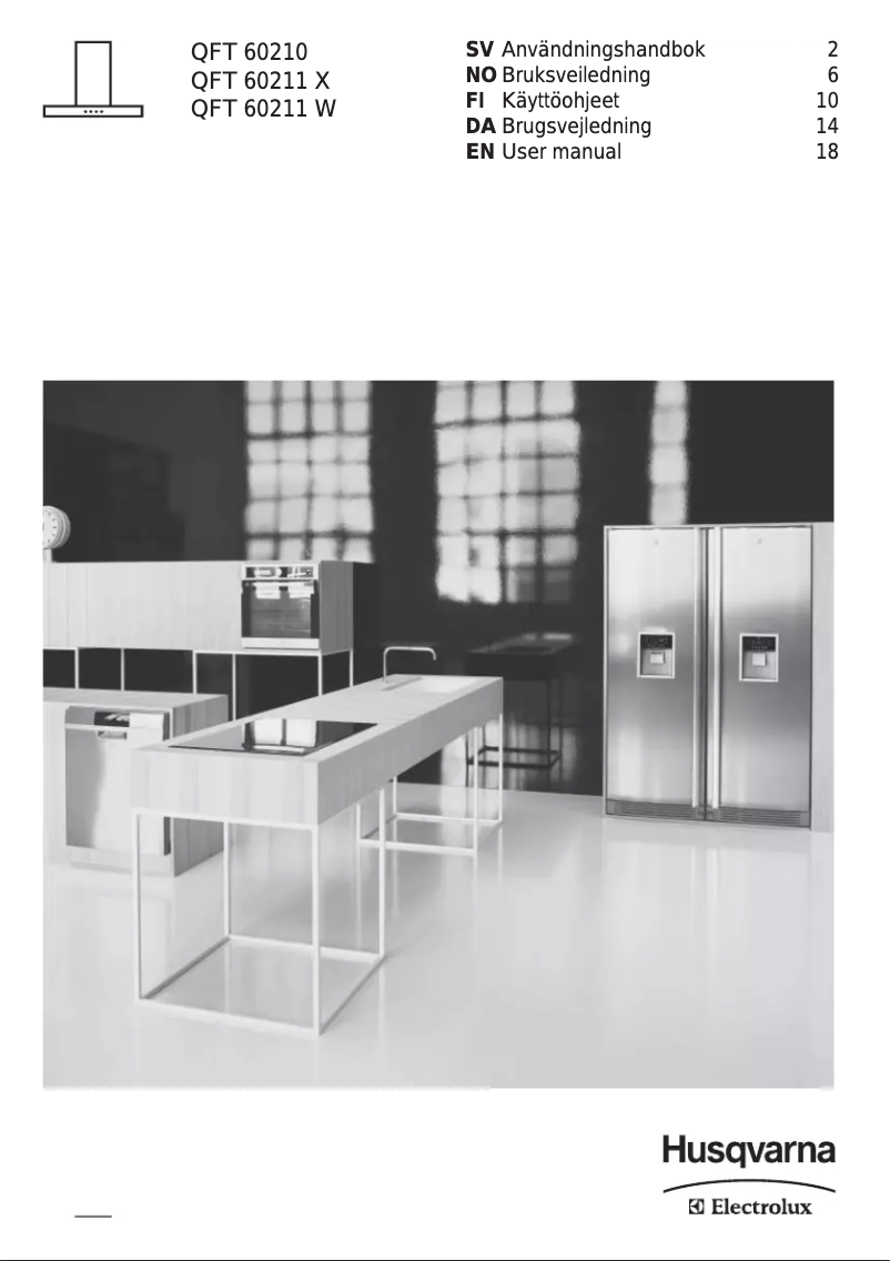 Página 1 del manual Manual de usuario Husqvarna-Electrolux QFT60210W