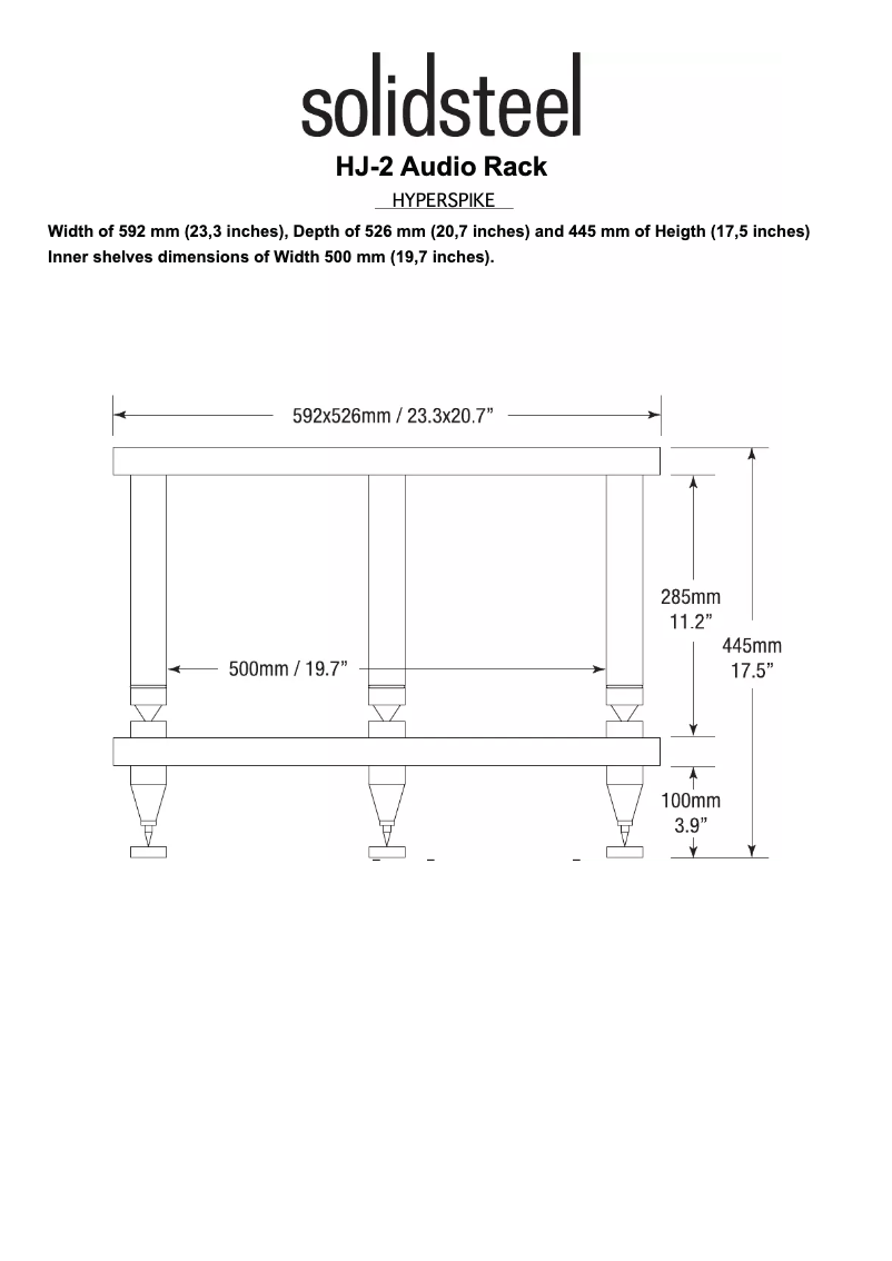 Page n°1 - Mode d'emploi Solidsteel Hyperspike HJ-2