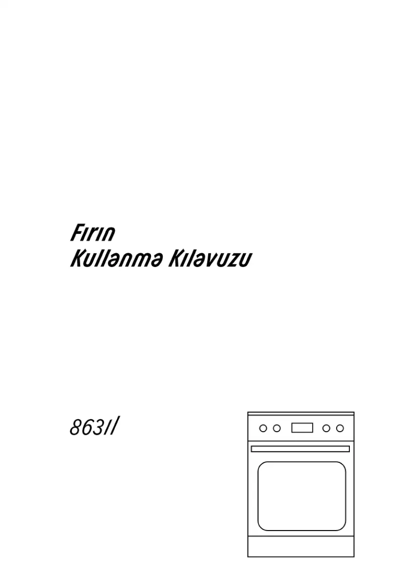 Image de la première page du manuel de l'appareil 8631 I