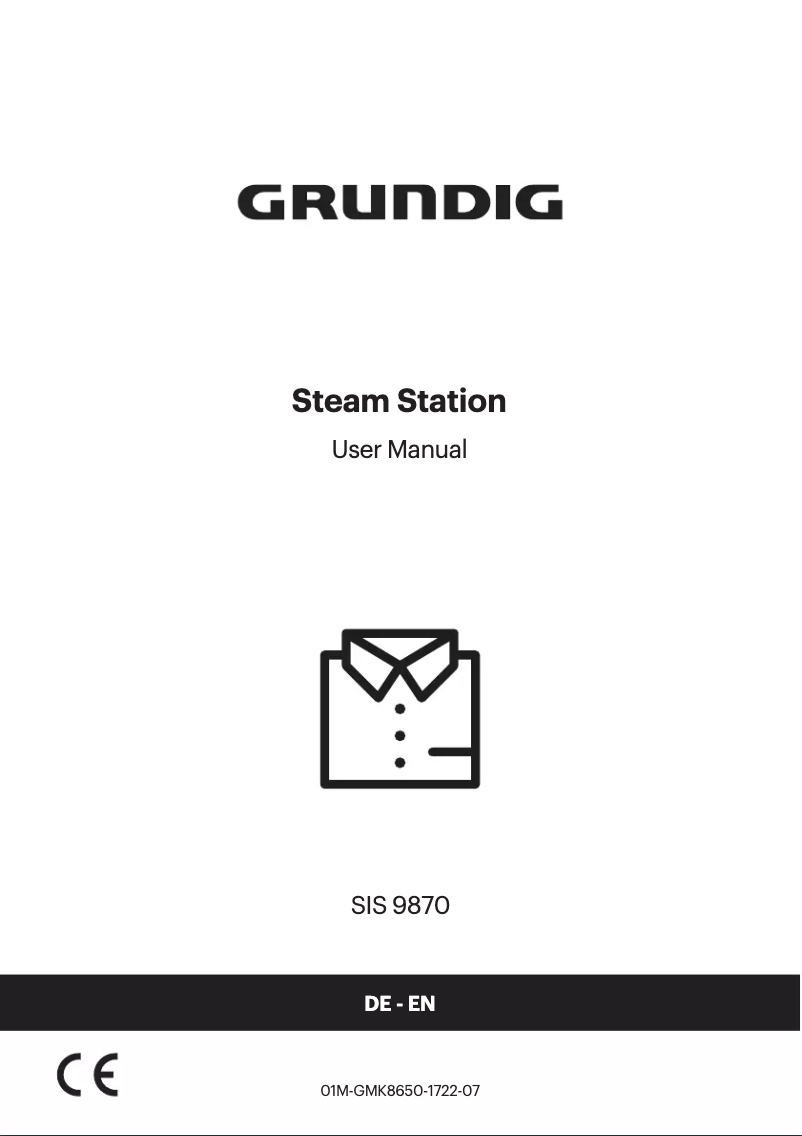 Page 1 de la notice Manuel utilisateur Grundig SIS 9870