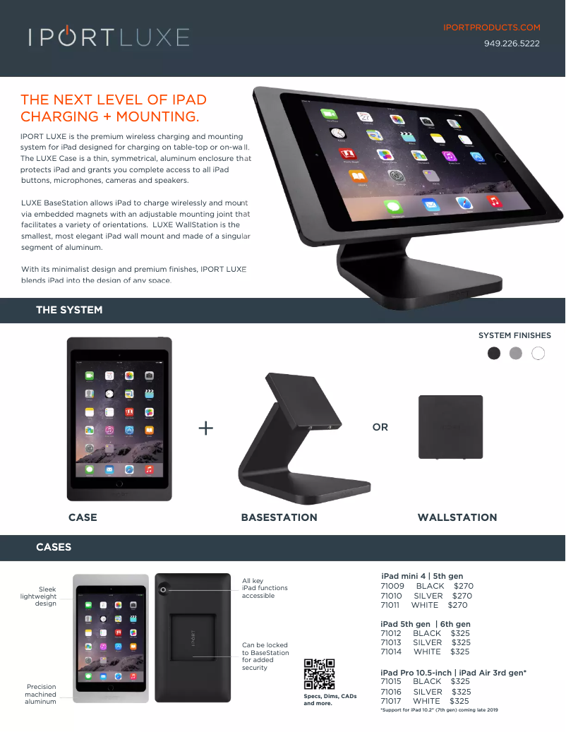 Página 1 del manual Manual de usuario iPort 71002
