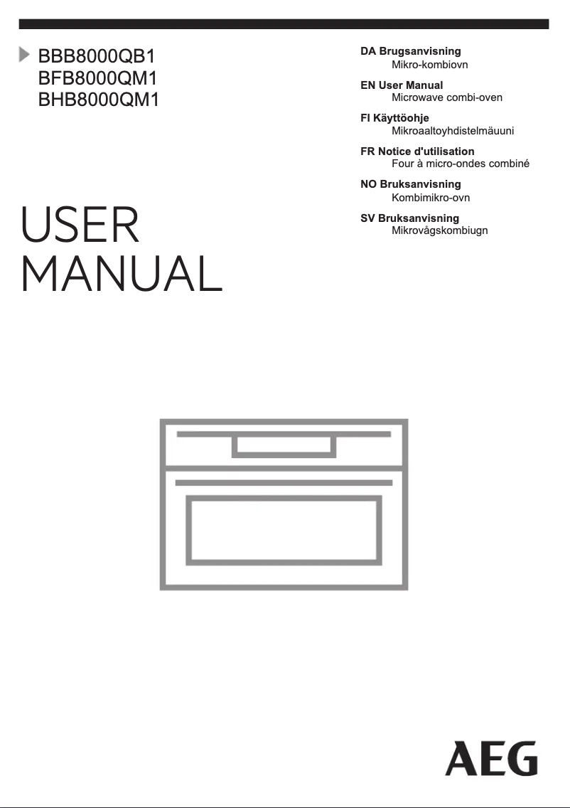 Página 1 del manual Manual de usuario AEG BHB8000QM1