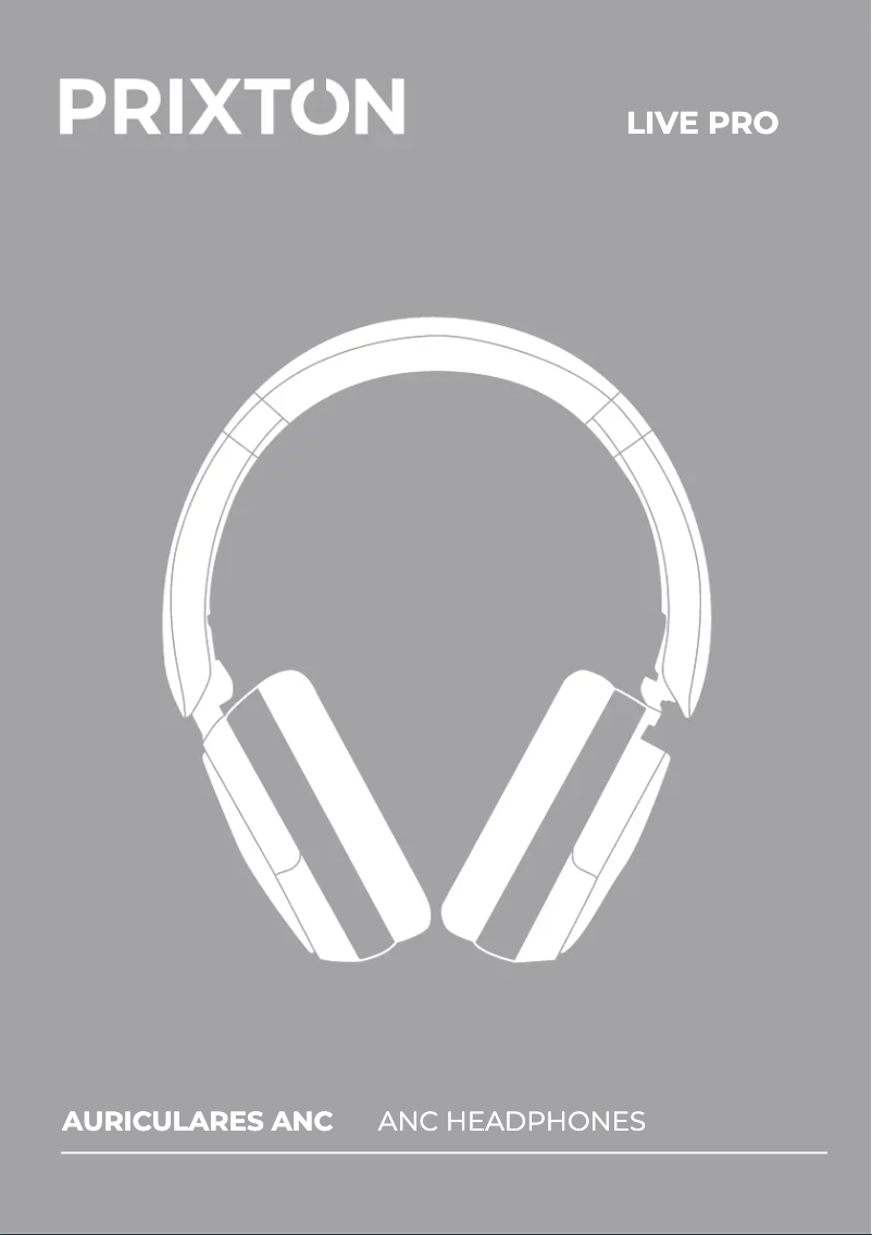 Page 1 de la notice Manuel utilisateur Prixton Live Pro
