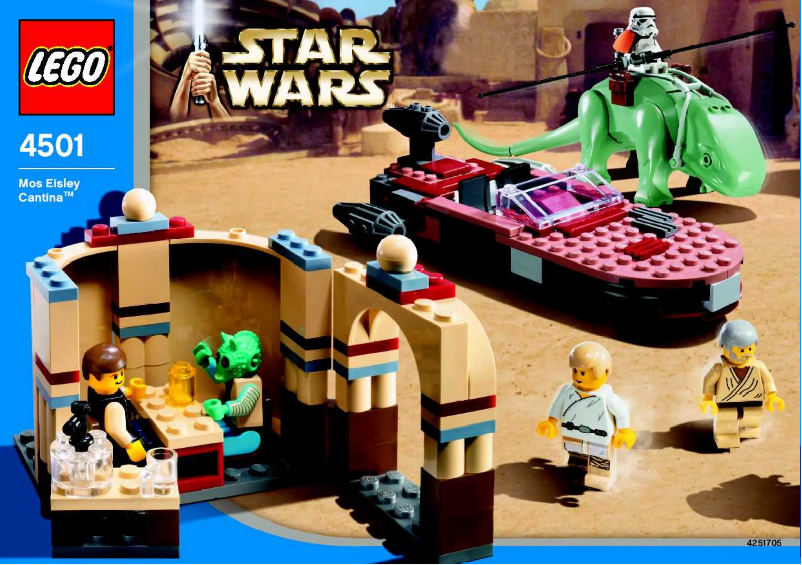 Page n°1 - Manuel utilisateur Lego Star Wars 4501