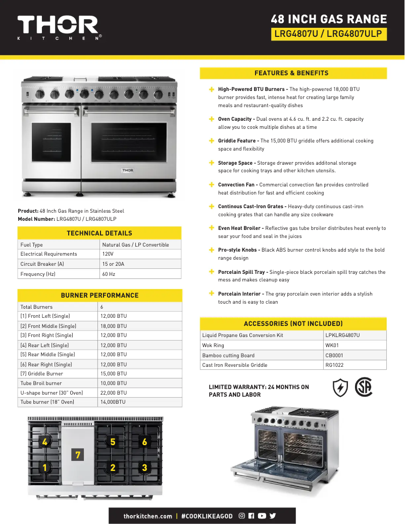 Image de la première page du manuel de l'appareil LRG4807ULP