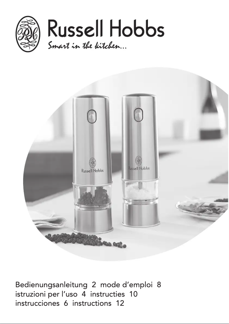 Page 1 de la notice Manuel utilisateur Russell Hobbs 12051-56