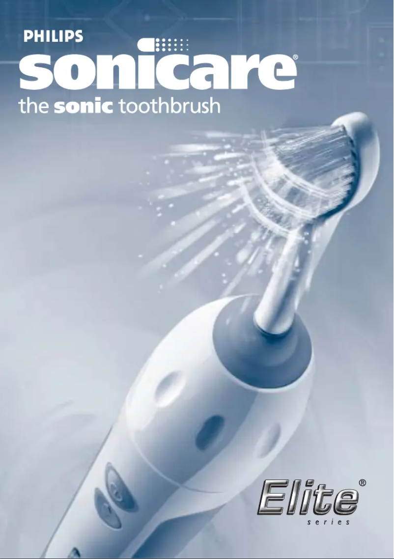 Página 1 del manual Manual de usuario Philips Sonicare Elite HX7351
