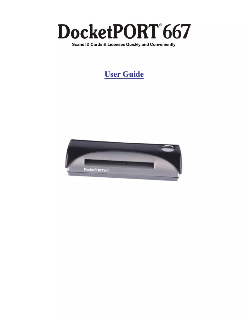 Image de la première page du manuel de l'appareil 667