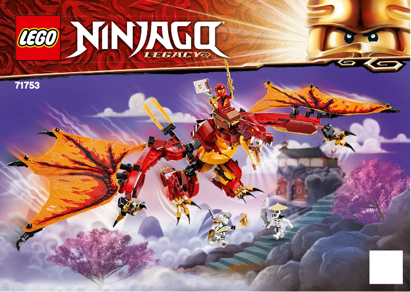 Page 1 of the manual User Manual Lego Ninjago 71753