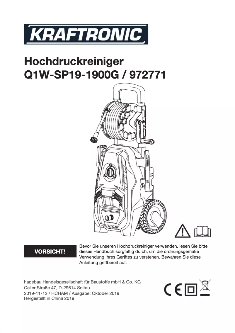 Page n°1 - Manuel utilisateur Kraftronic KT-HDR 145