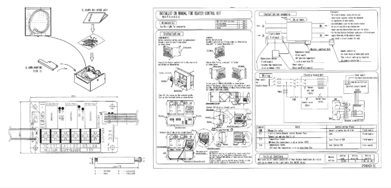 Page 1 de la notice Manuel utilisateur Daikin BRP4A50A