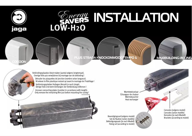 Page 1 de la notice Manuel utilisateur Jaga Strada