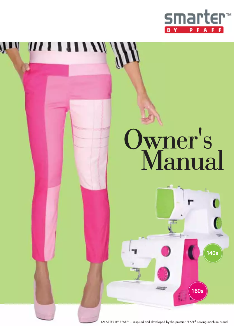 Page 1 de la notice Manuel utilisateur Pfaff Smarter by 140s