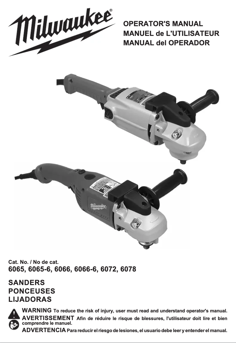 Image de la première page du manuel de l'appareil 6066-6