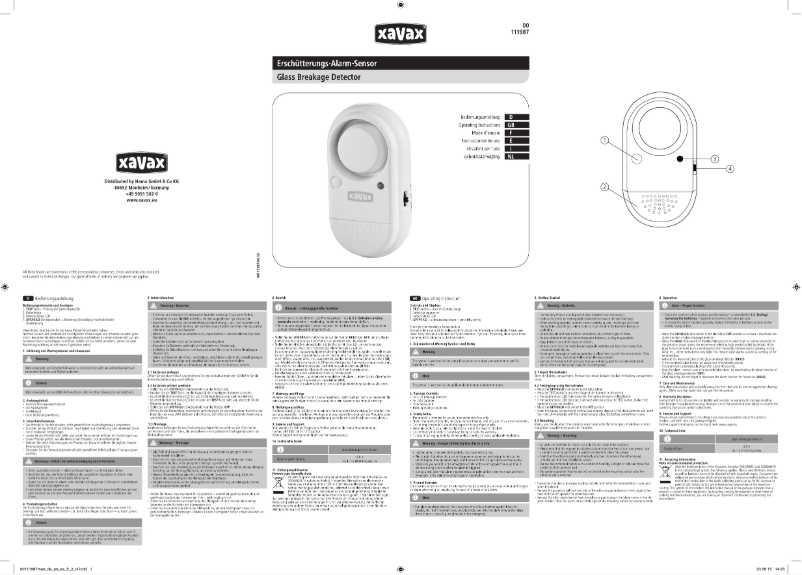 Image de la première page du manuel de l'appareil 00111987