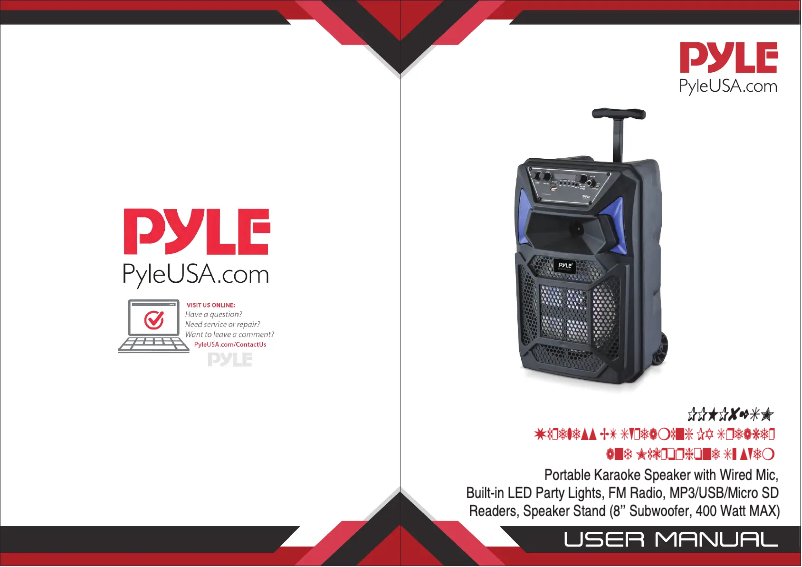 Image de la première page du manuel de l'appareil CA-PPHP1044B