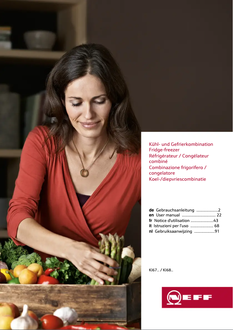 Image de la première page du manuel de l'appareil KI6773D40