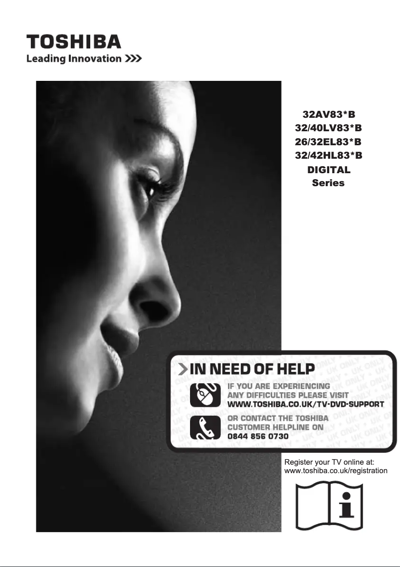 Image de la première page du manuel de l'appareil 42HL833B