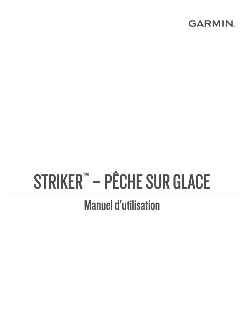 Page n°1 - Manuel utilisateur Garmin STRIKER Plus 4