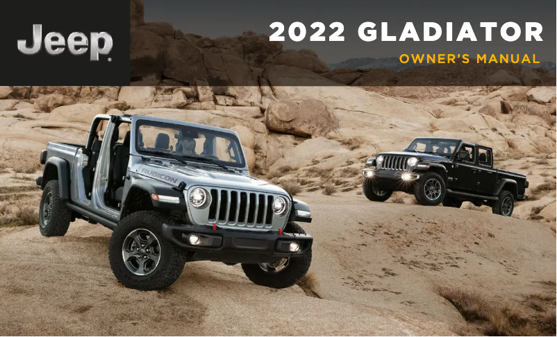 Page 1 de la notice Manuel utilisateur Jeep Gladiator (2022)
