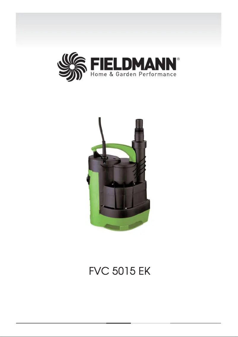 Page 1 de la notice Manuel utilisateur Fieldmann FVC 5015-EK