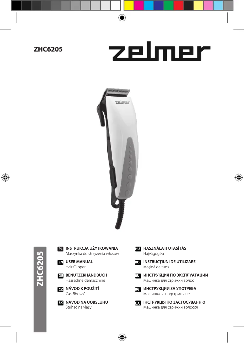 Página 1 del manual Manual de usuario Zelmer ZHC6205