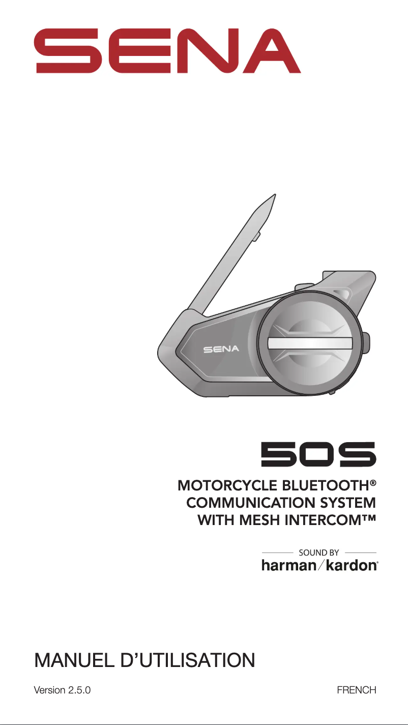 Page 1 de la notice Manuel utilisateur Sena 50S