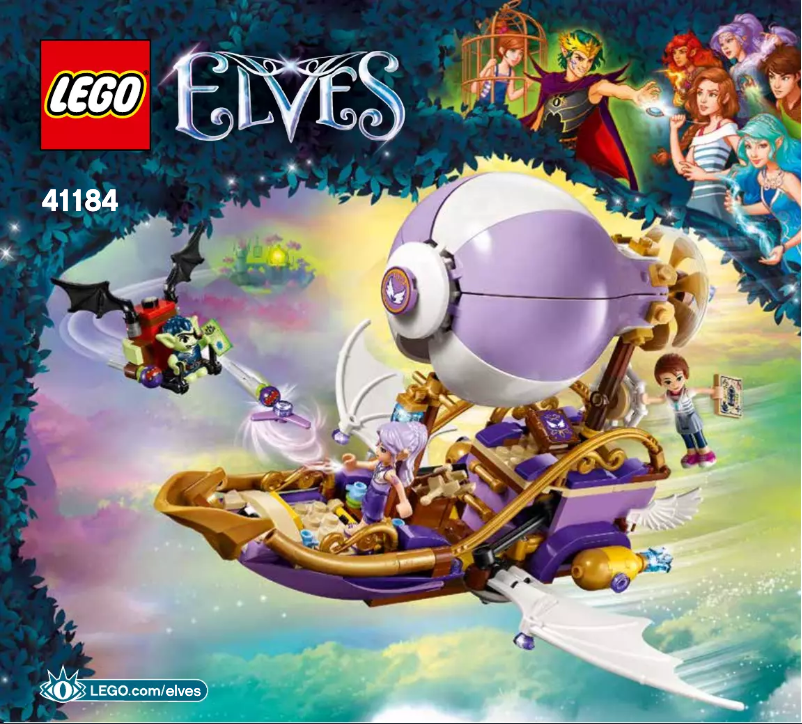 Page n°1 - Manuel utilisateur Lego Elves 41184