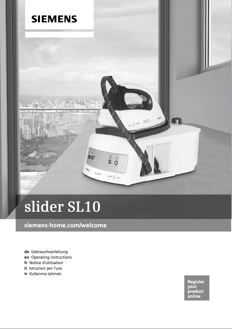 Image de la première page du manuel de l'appareil TS16200